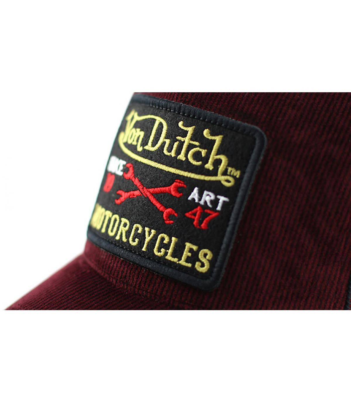 Casquette Von Dutch velours bord Casquette Von Dutch velours bord